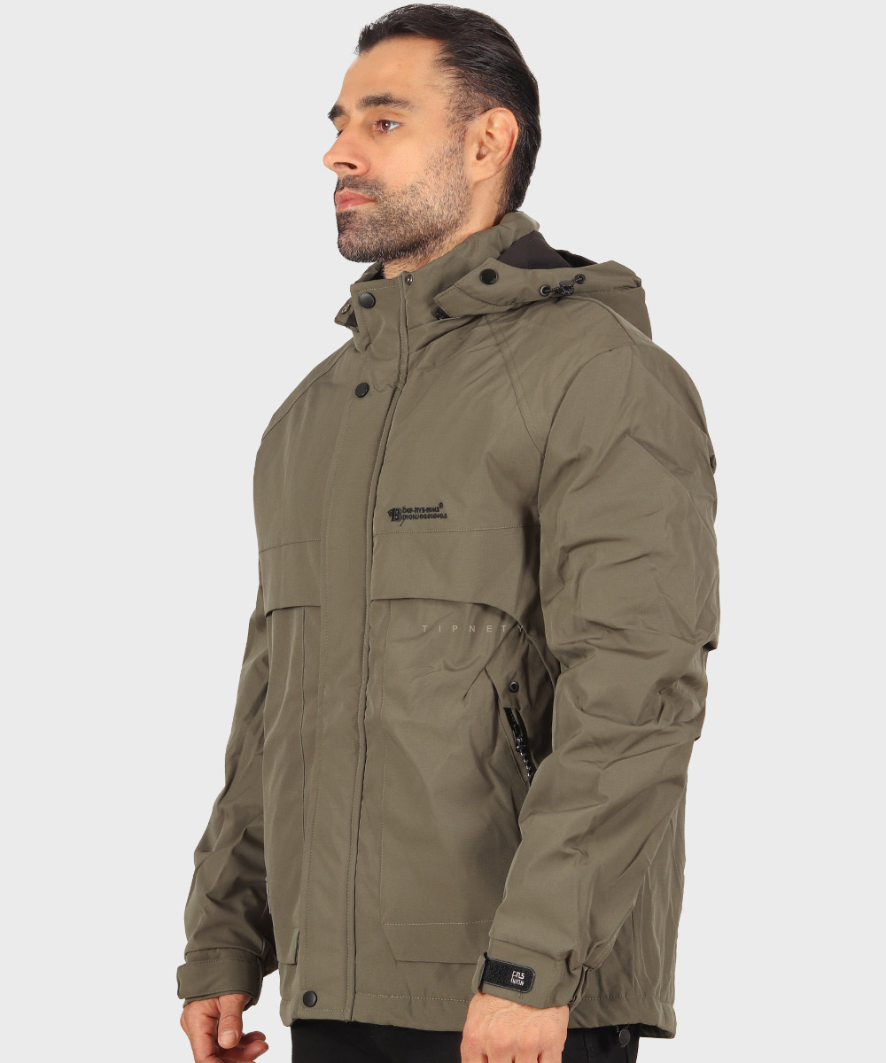           سبز استخوانی مشکی فسفری زمستانه کاپشن 7301  - تصویر 13