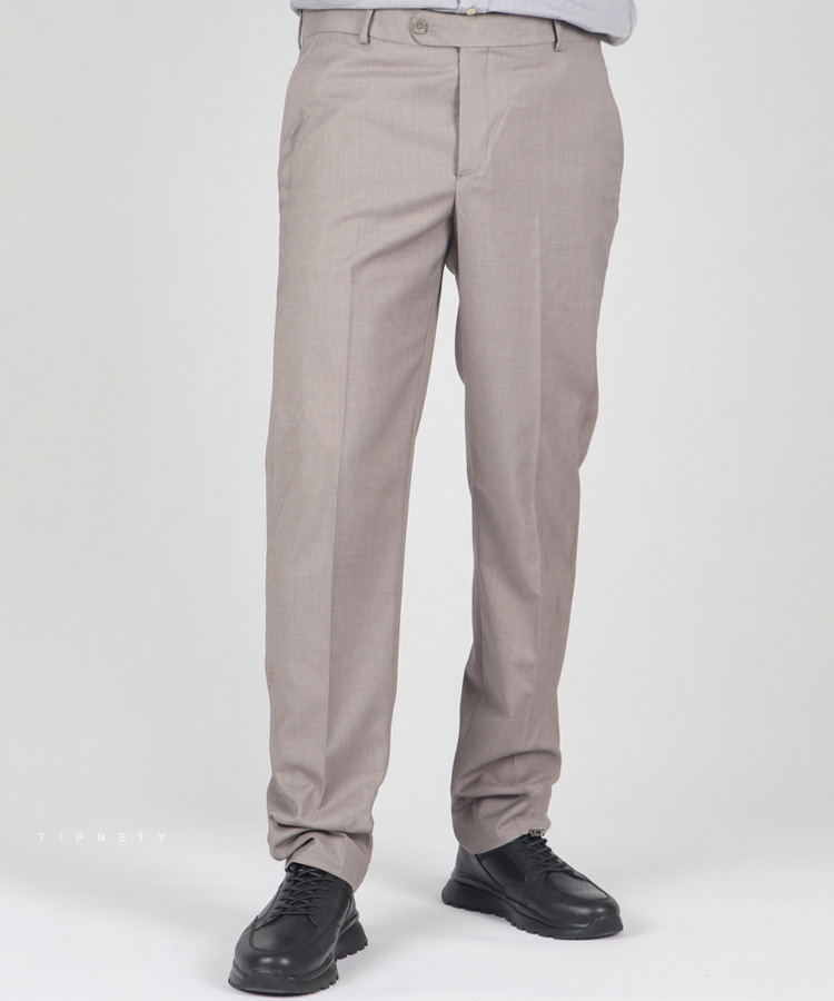 شلوار پارچه ای مردانه راسته ساده 0909