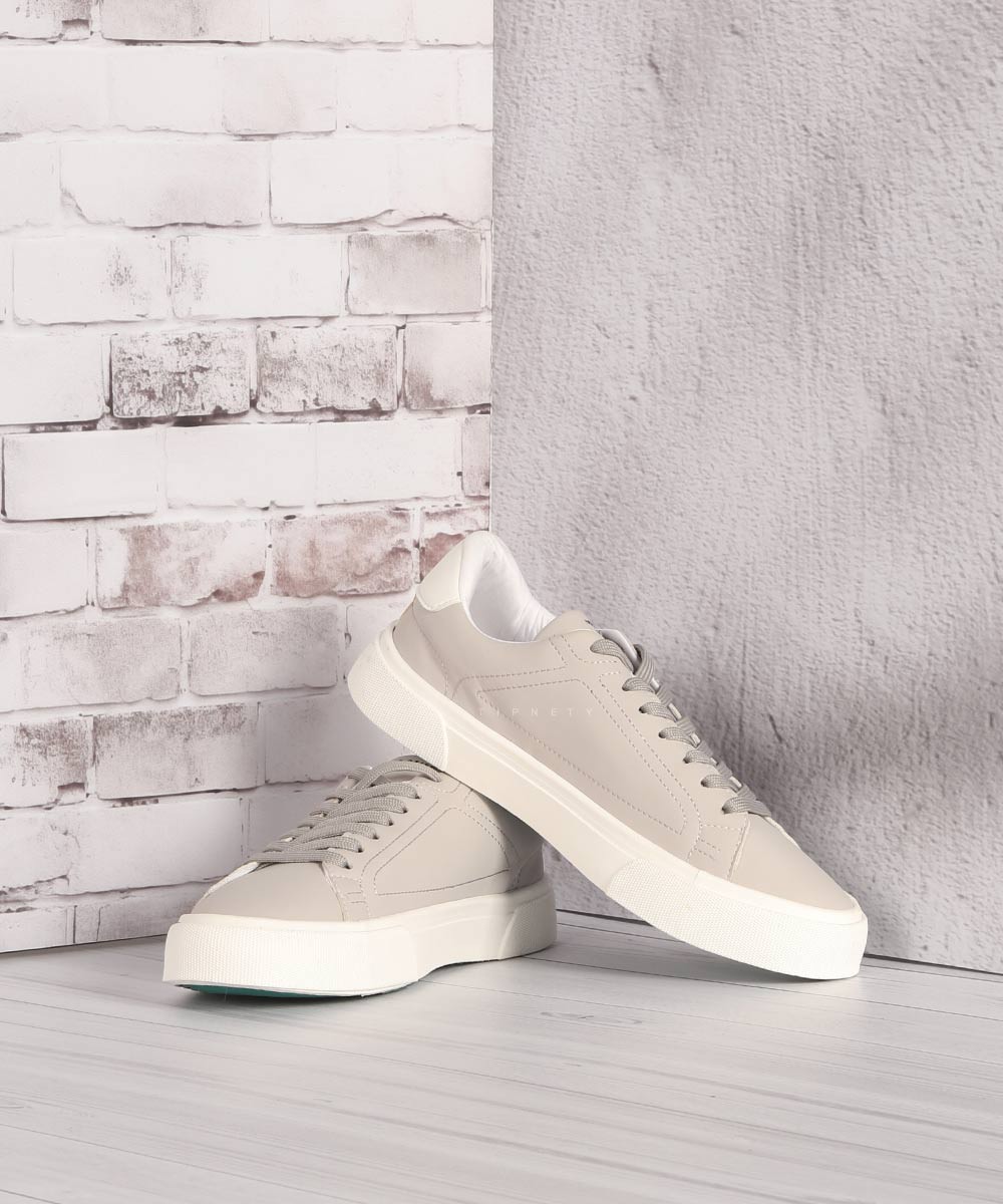 کفش ونس اسپرت طوسی روشن و سفید 1355