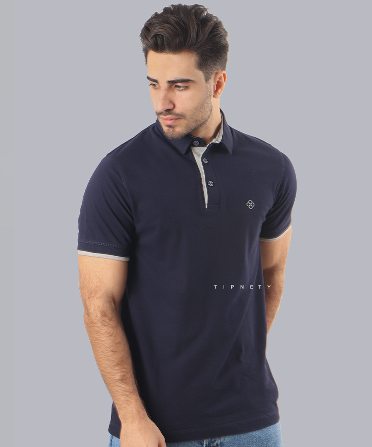 تیشرت یقه دار مردانه 6205