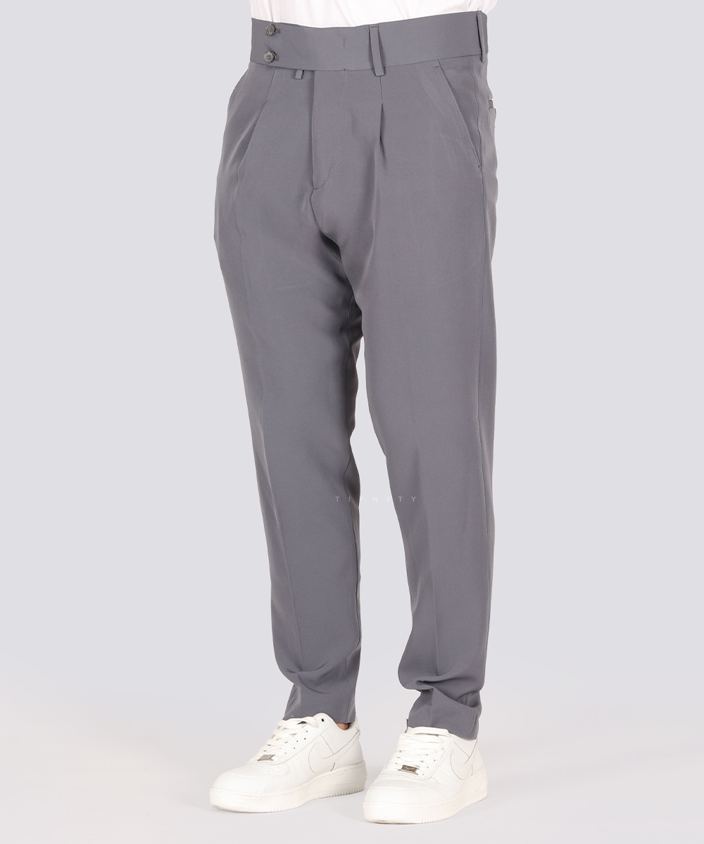 مشکی کرم استخوانی سبز طوسی شلوار پارچه ای مام استایل 2940  - تصویر 20