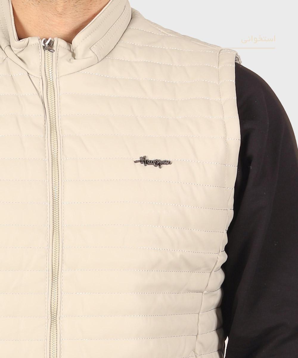                 استخوانی نسکافه ای مشکی زمستانه پافر 2547  - تصویر 4