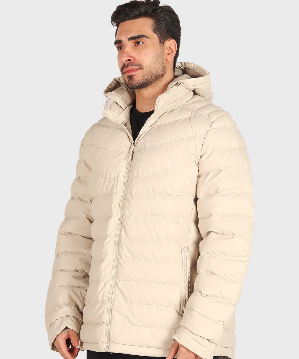 کرم مشکی سبز زمستانه کاپشن 6018  - تصویر 9