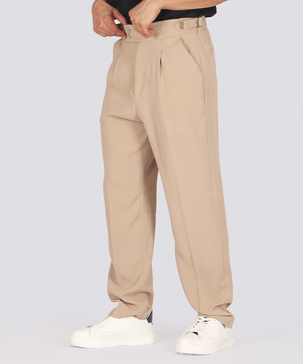           مشکی سورمه ای کرم استخوانی شلوار پارچه ای مام استایل 5660  - تصویر 14