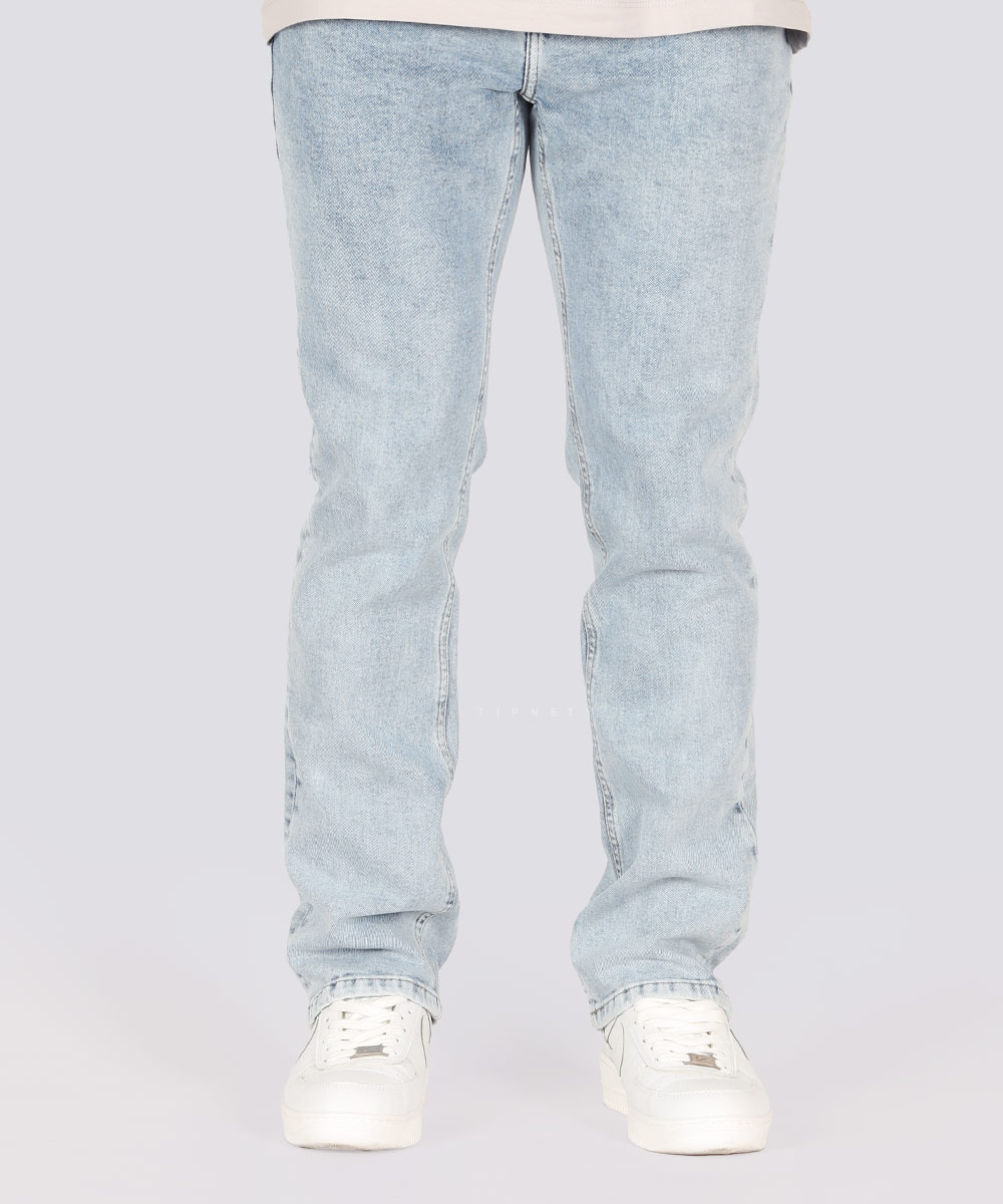 شلوار جین راسته مردانه ساده 3887