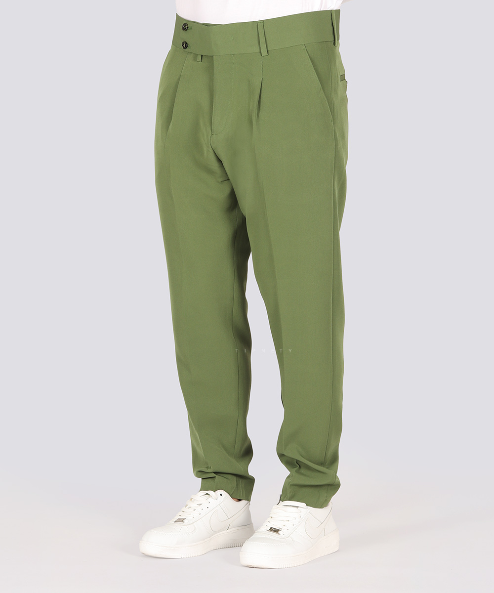 مشکی کرم استخوانی سبز طوسی شلوار پارچه ای مام استایل 2940  - تصویر 26