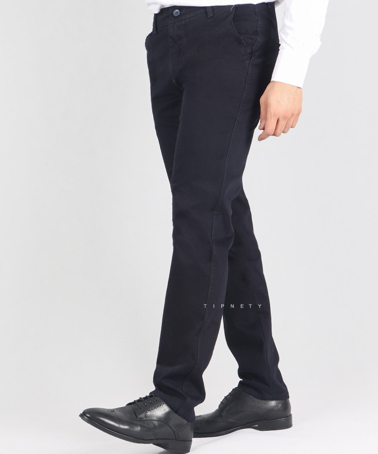 شلوار کتان مردانه راسته ساده 1013