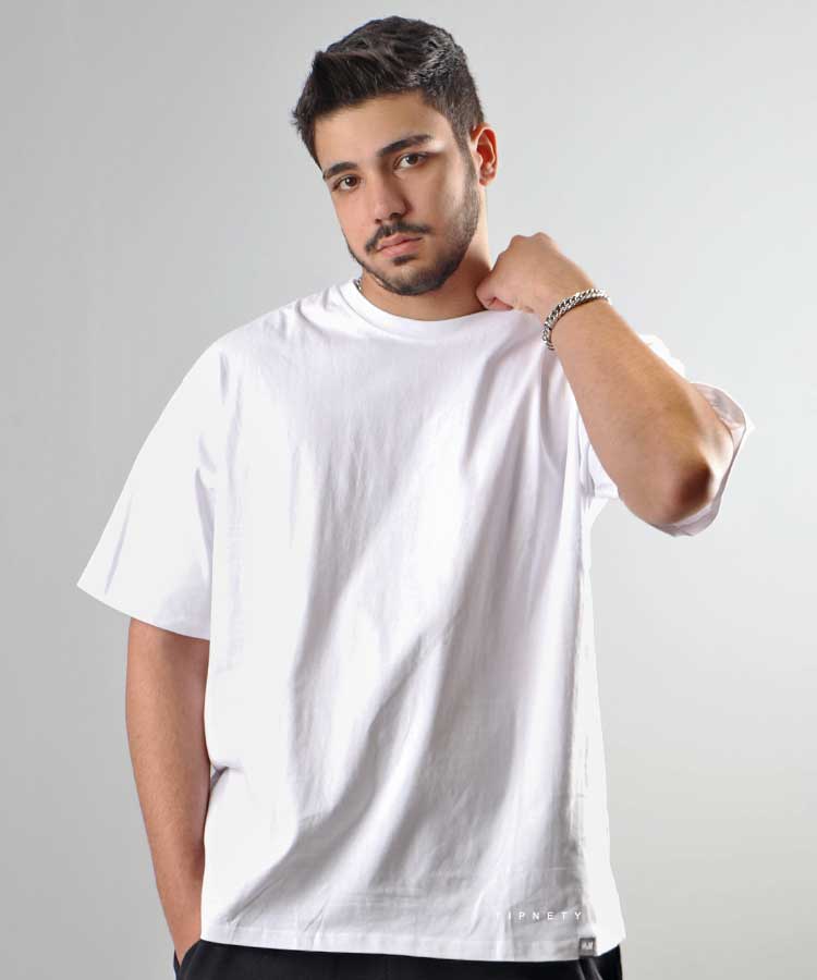                                                                                                                                                                                                     سفید طوسی سبز نارنجی مشکی تیشرت لش 5531  - تصویر 6