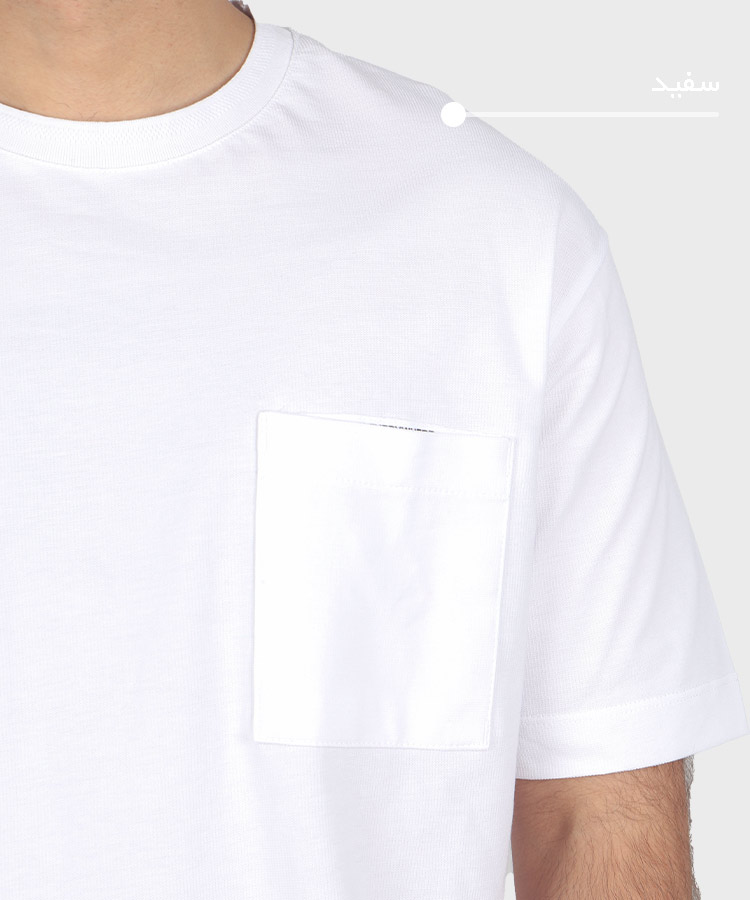                                                                 طوسی سفید سورمه ای مشکی آبی چرک زرشکی روشن سبز آبی تیشرت لش 2530  - تصویر 14