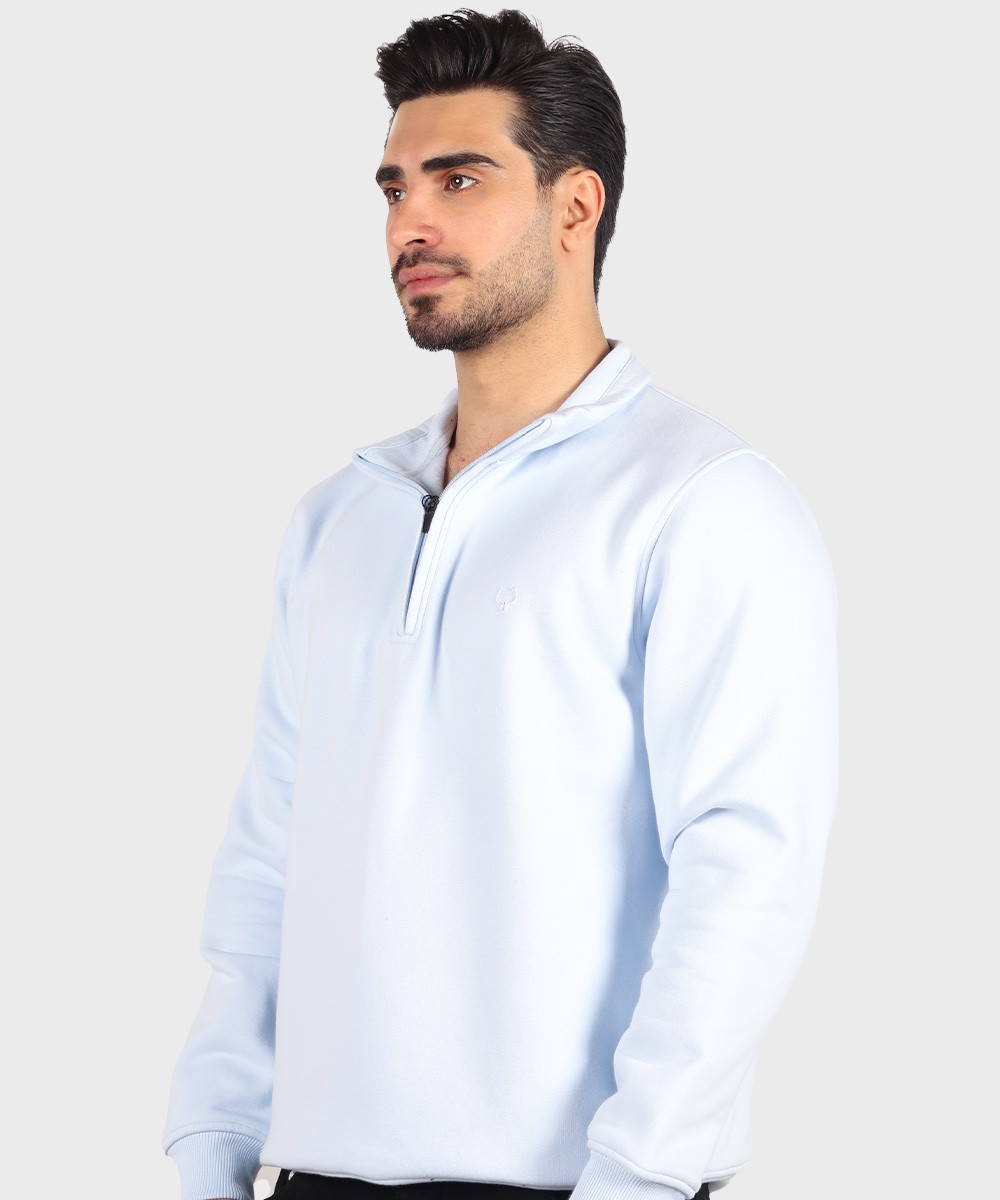               آبی روشن سورمه ای مشکی لجنی کرم روشن طوسی روشن پاییزه پلیور 0653  - تصویر 15