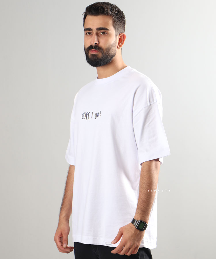                                                                                                   سفید مشکی تیشرت لش 1820  - تصویر 7