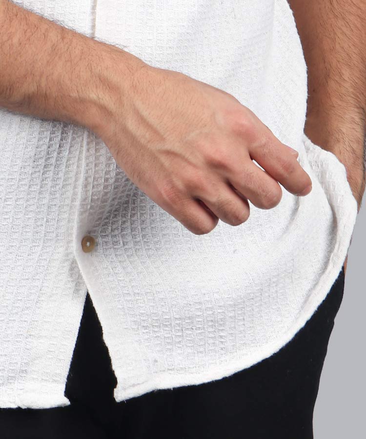                         سفید شکلاتی مشکی پیراهن یقه انگلیسی 0854  - تصویر 8