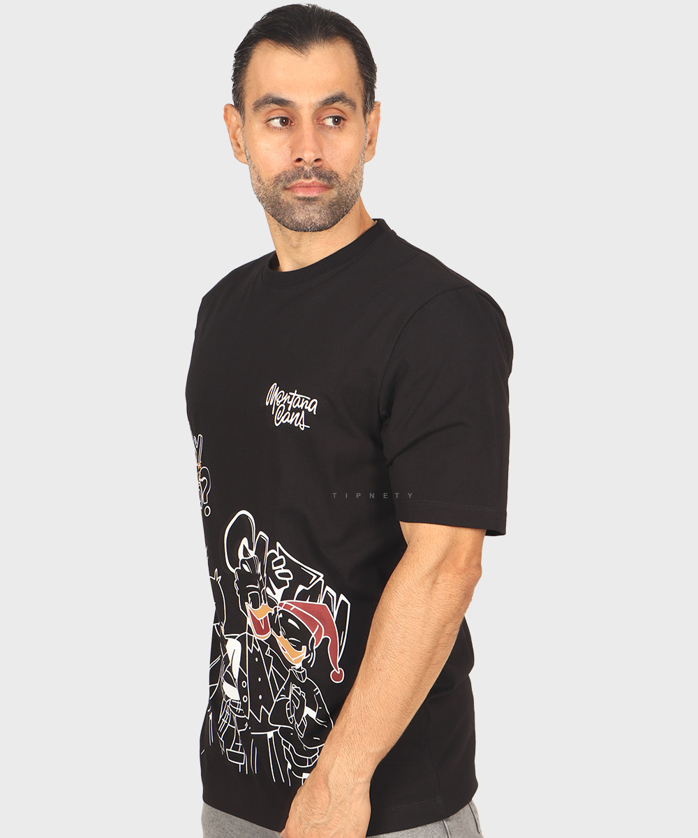                   مشکی سفید تیشرت لش 1424  - تصویر 13