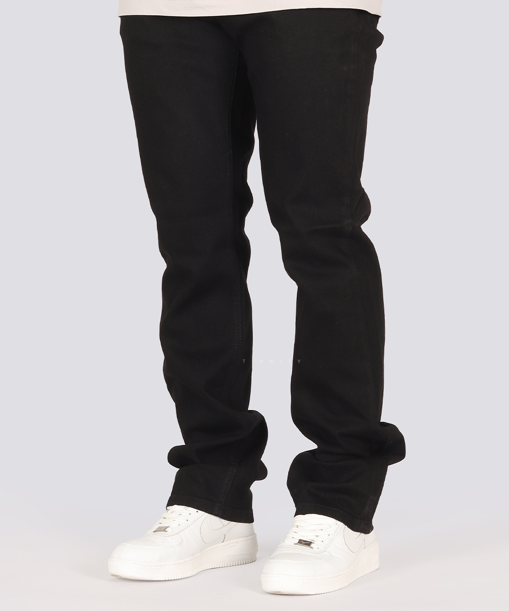       یخی         یخی   مشکی آبی آبی یخی شلوار جین رگولار 3887  - تصویر 8