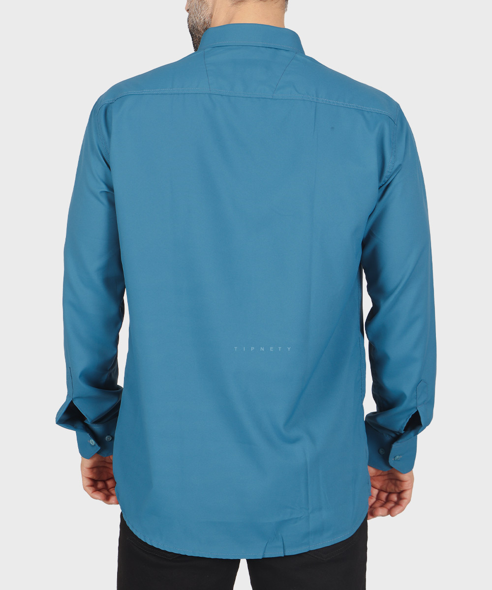                                                                                                       سفید یشمی کاربنی یاسی طوسی تیره سورمه ای سبز نفتی آبی تیره صدری زرشکی آبی روشن طوسی روشن کرم نوک مدادی کله غازی پیراهن آستین بلند فیت 0900  - تصویر 14