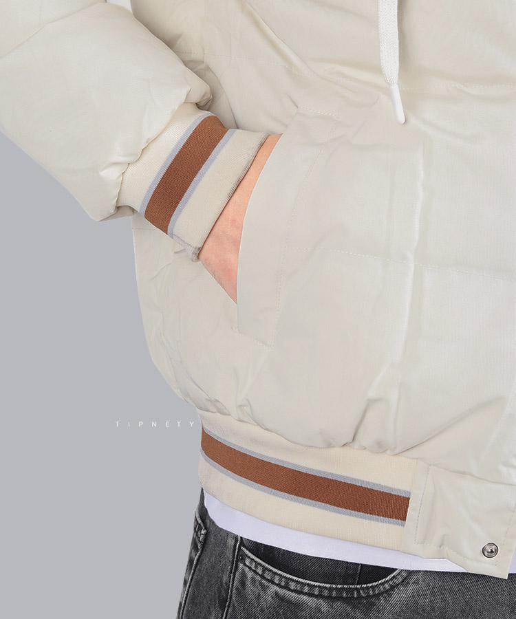                                         شتری استخوانی مشکی پاییزه سویشرت 2886  - تصویر 8