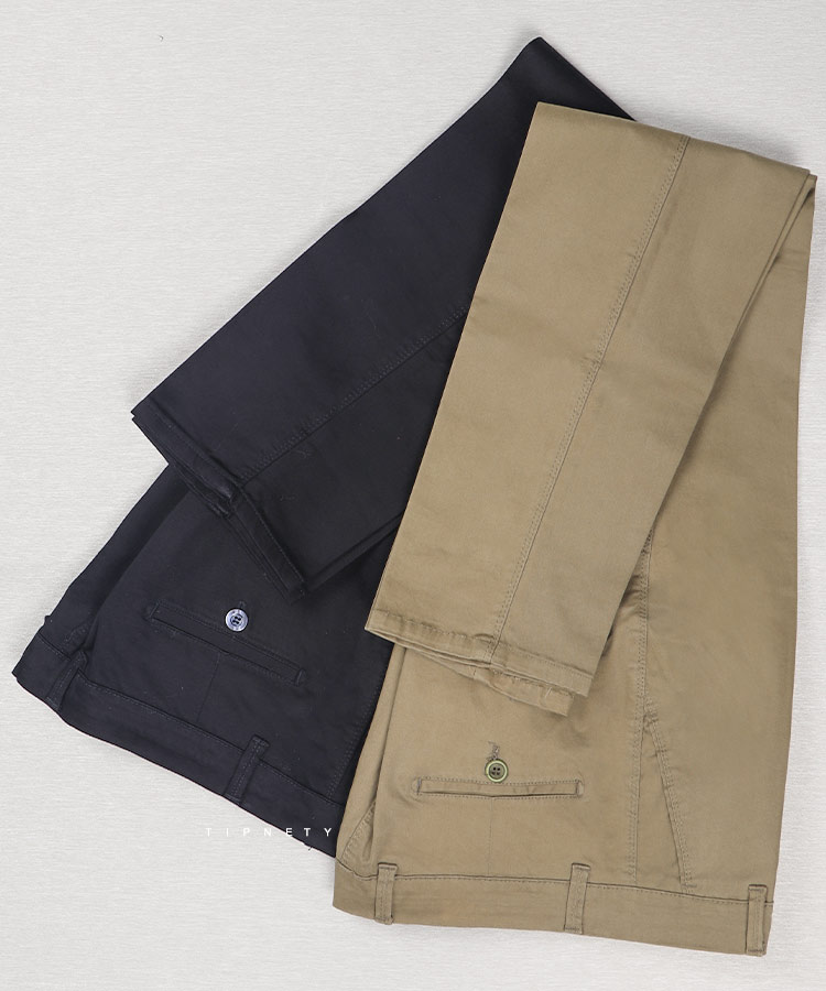 شلوار کتان مردانه راسته ساده 1013