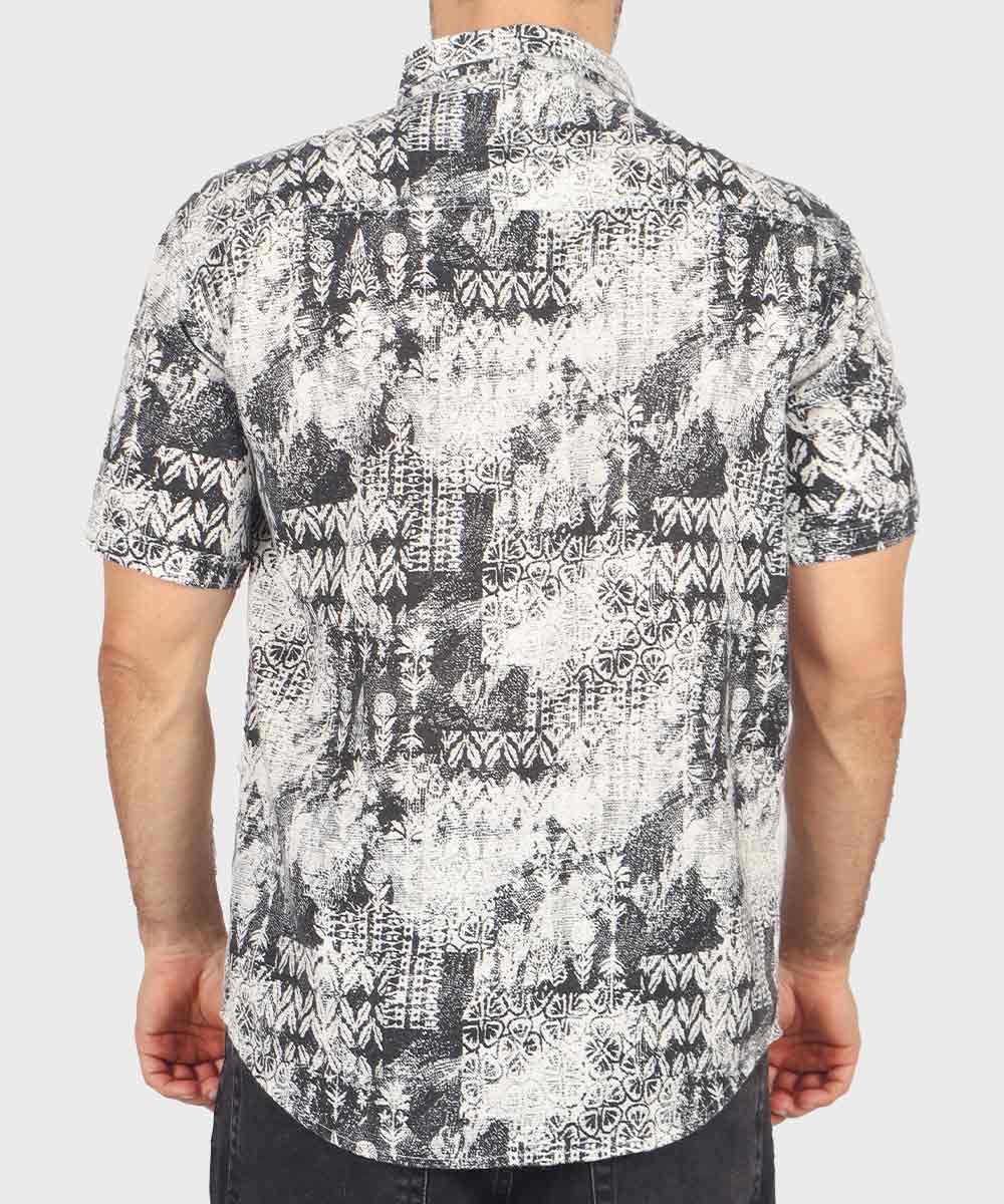         مشکی پیراهن آستین کوتاه فیت 0243  - تصویر 3