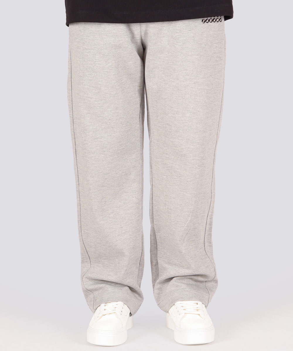 شلوار جاگر مردانه کمر کشی ملانژ 1706