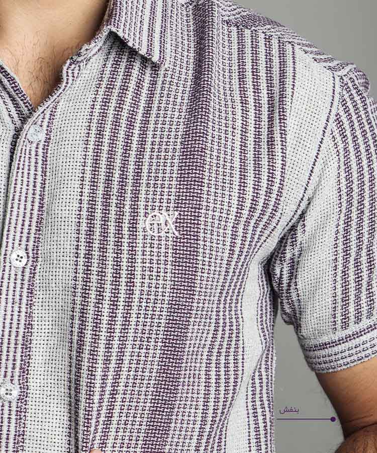                                                                       بنفش سبز قهوه ای آبی پیراهن لش 0303  - تصویر 4