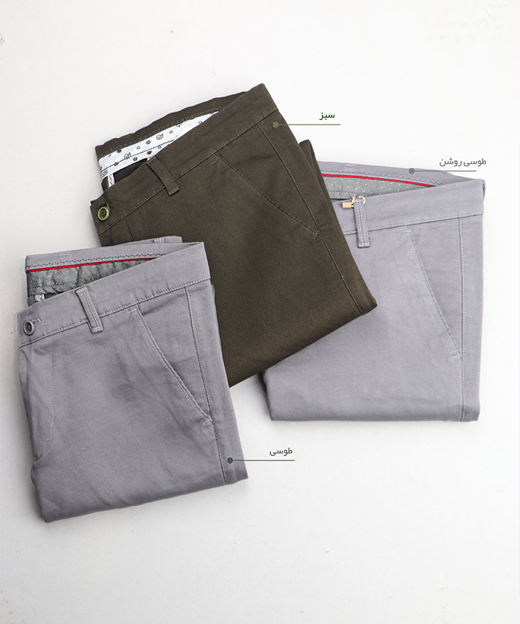 شلوار کتان اسپرت مردانه برش آزاد 2003