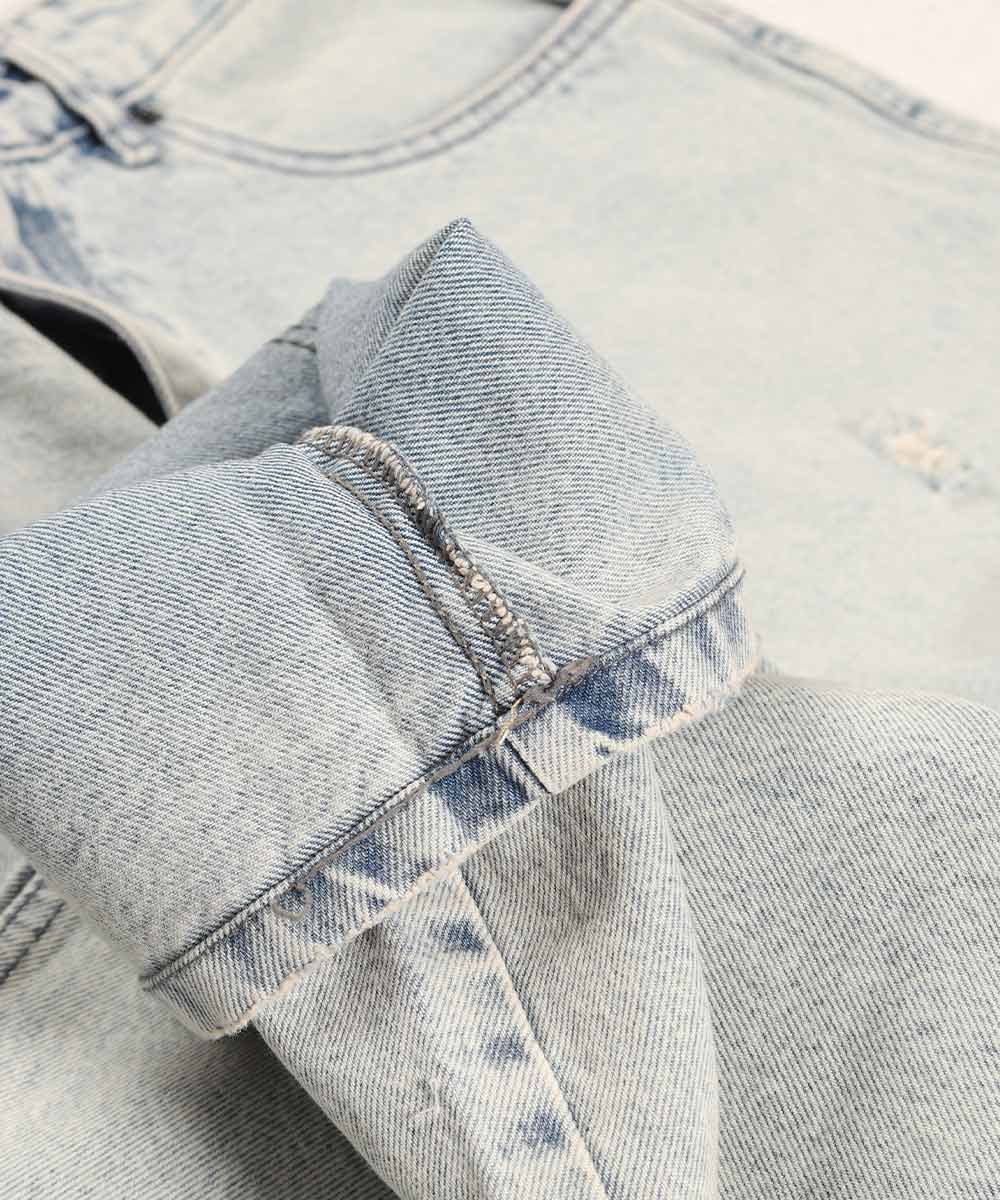     آبی یخی شلوار جین بگ استایل 0160  - تصویر 10