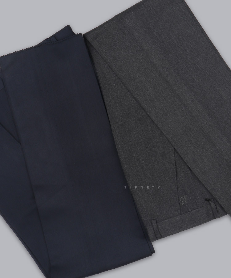                               طوسی ذغالی مشکی سورمه ای شلوار پارچه ای راسته 0122  - تصویر 8