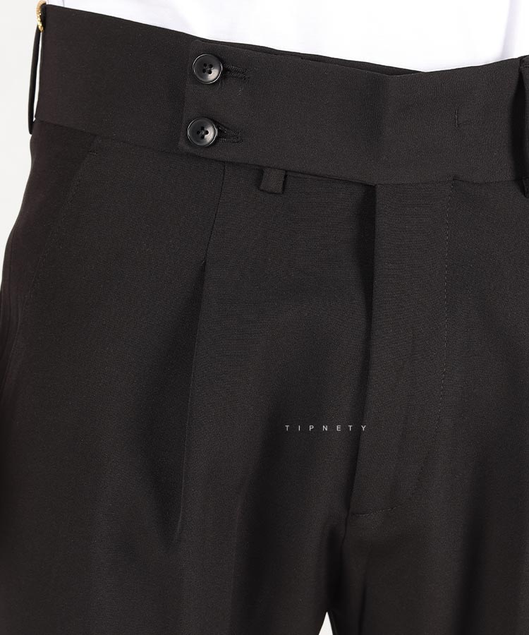                                                                                                                                                                                                                                                                                                                           سبز پسته ای شکلاتی استخوانی مشکی شلوار پارچه ای مام استایل 3937  - تصویر 8