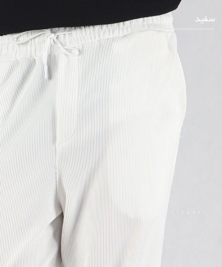                                                                                                                                                                                                                                                                                       کرم سفید کله غازی مشکی قهوه ای طوسی صدری شلوار پارچه ای لینن 1368  - تصویر 16