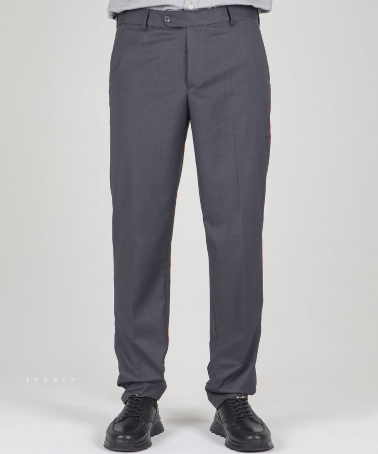                                           طوسی روشن شکلاتی کرم طوسی تیره سورمه ای مشکی شلوار پارچه ای راسته 0909  - تصویر 6