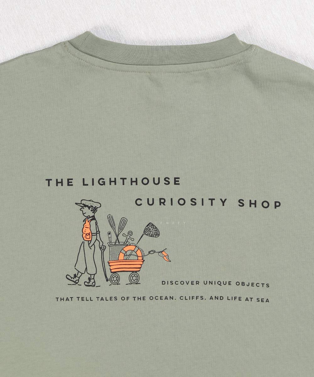 سفید خاکی صدری تیشرت لش 1725  - تصویر 3