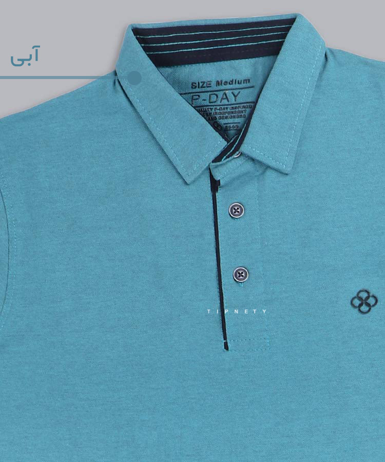                                                                                 پسته ای سرخابی سبز زیتونی فیروزه ای   مات آبی آجری قرمز ملانژ بادمجانی شکلاتی صورتی کالباسی سبز آبی صدری تیشرت یقه دار 5303  - تصویر 8