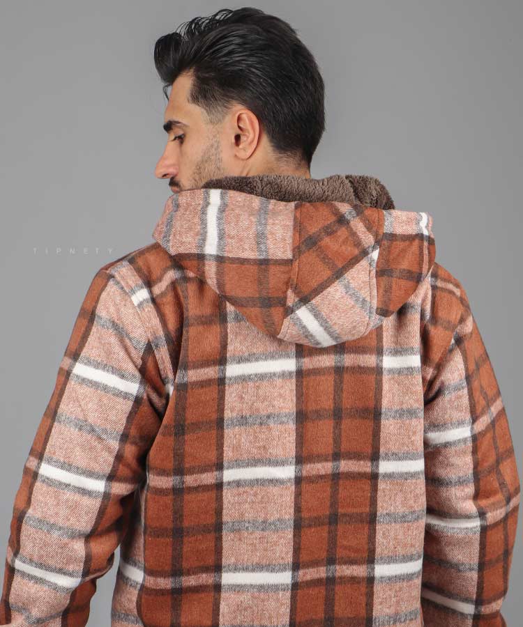                                         شکلاتی زمستانه کاپشن 1331  - تصویر 3