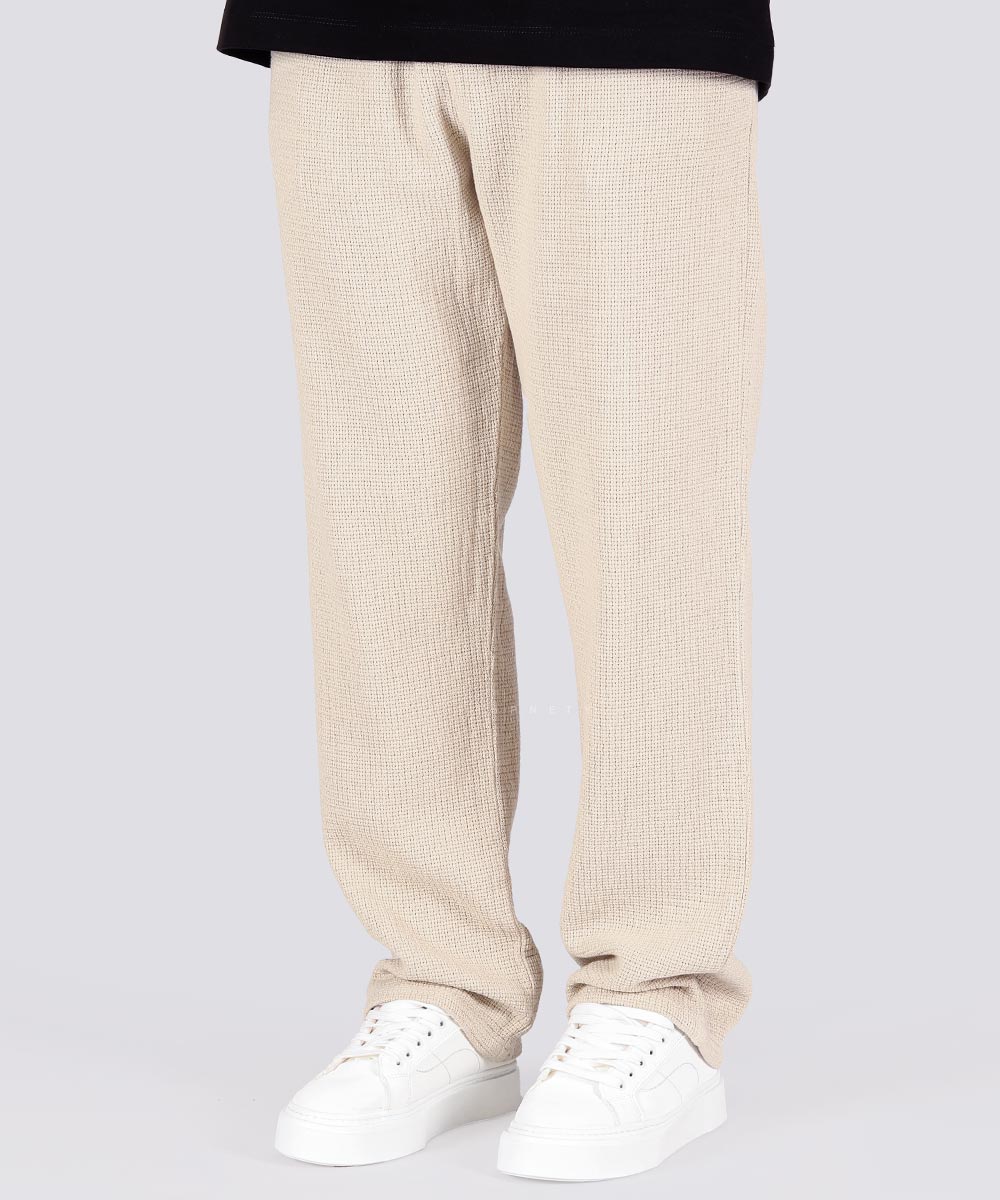     کرم شلوار پارچه ای بگ استایل 1010  - تصویر 3