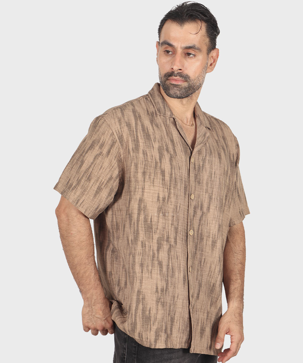                                               سفید نفتی نسکافه ای مشکی کرم پیراهن لش 2653  - تصویر 12