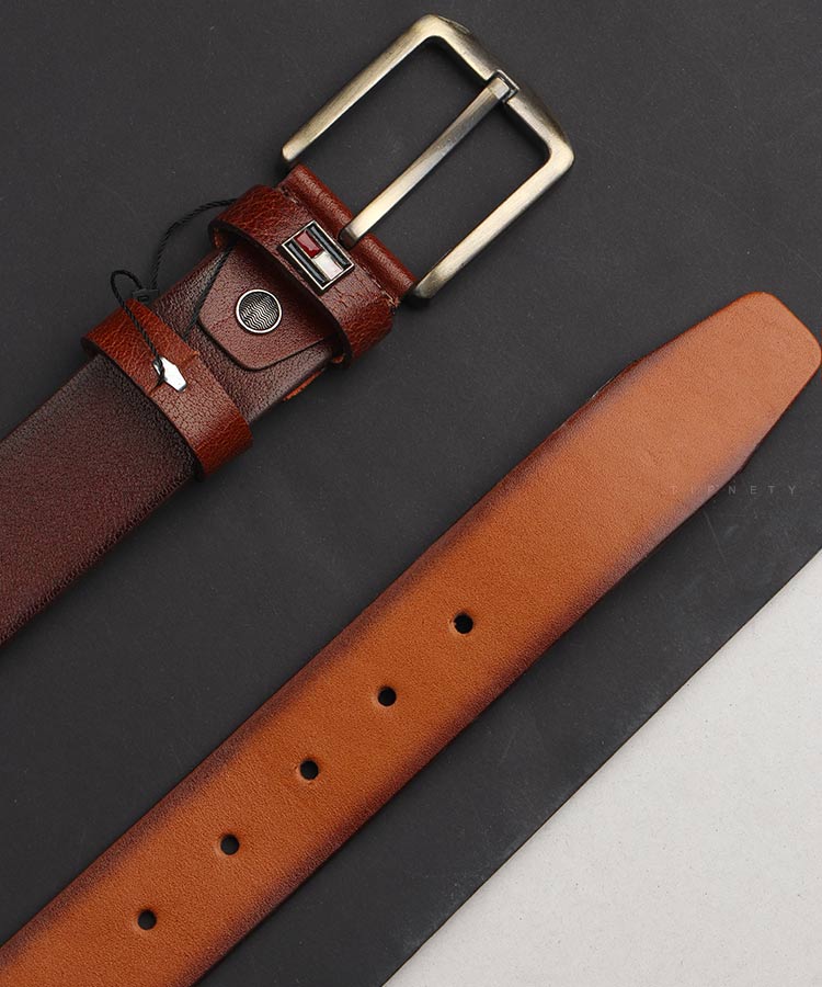 کمربند اسپرت مردانه ساده و چرمی 3103