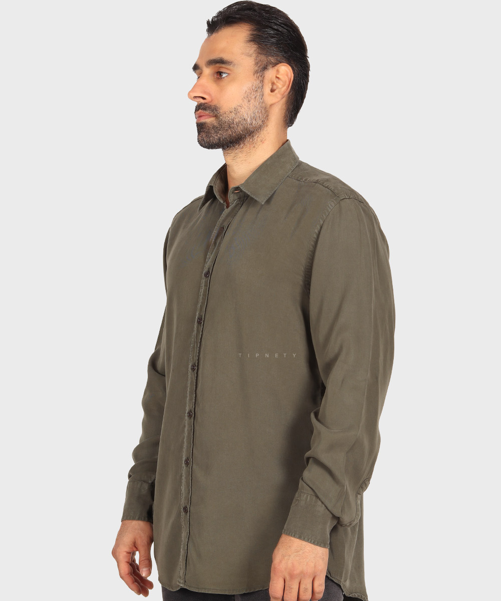                                                                         قهوه ای کرم تیره کرم روشن سفید آبی روشن لجنی مشکی سورمه ای پیراهن آستین بلند فیت 3970  - تصویر 31