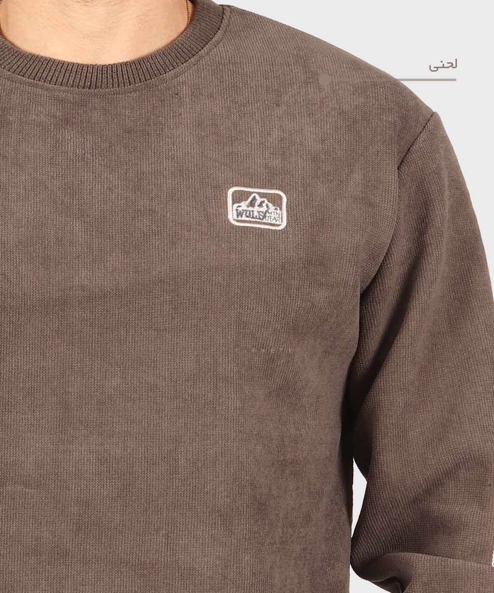                 شیری لجنی مشکی پاییزه پلیور 7137  - تصویر 5