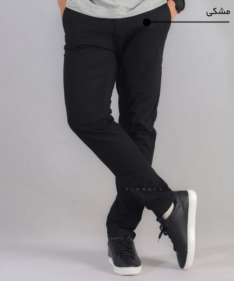 شلوار لینن مردانه کمر کش 3621