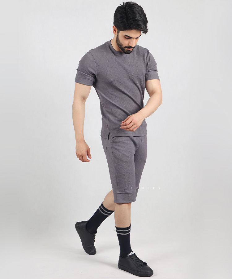                                 مشکی طوسی سفید راحتی ست 1342  - تصویر 4