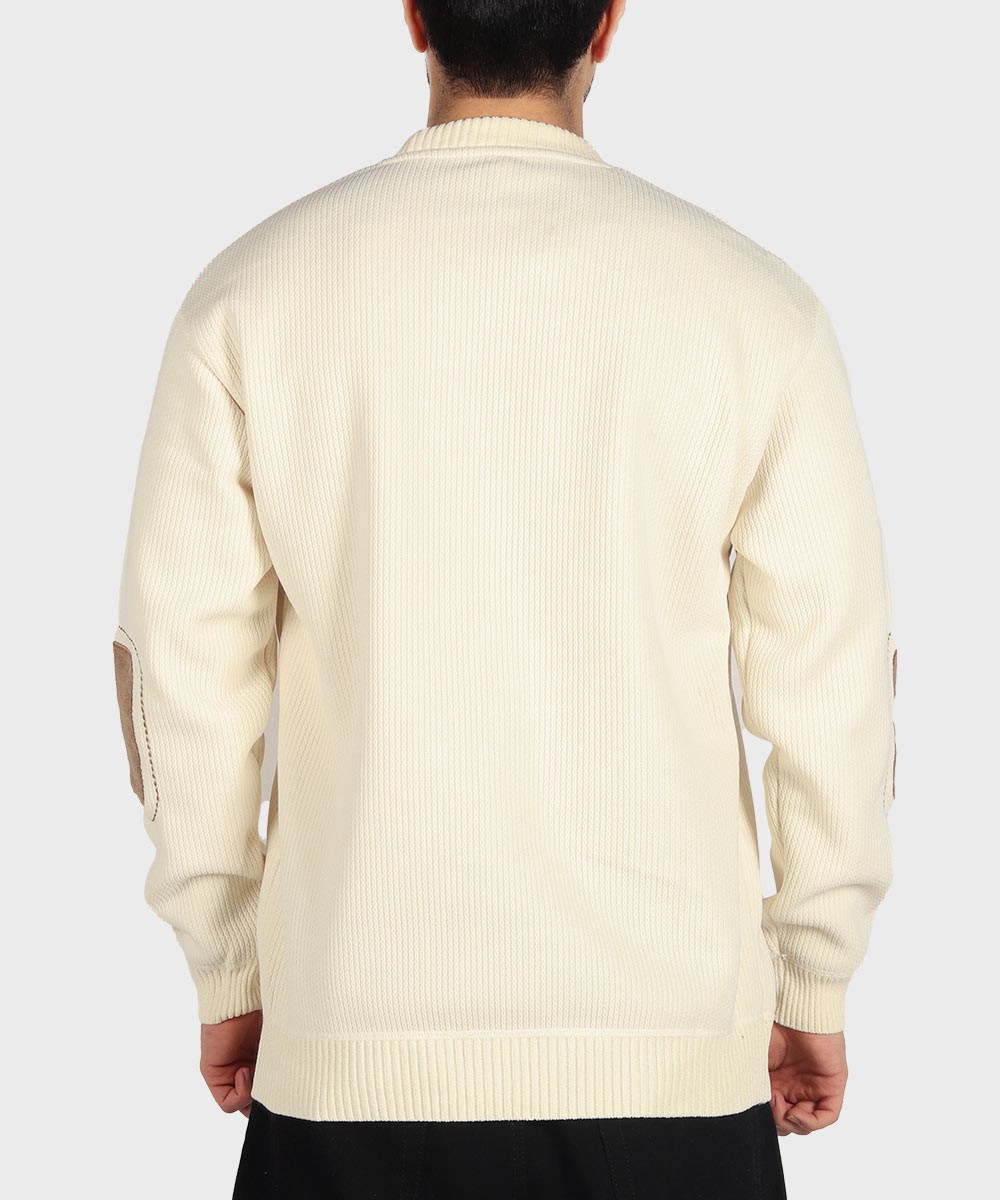 مشکی عسلی شیری پاییزه پلیور 7126  - تصویر 15