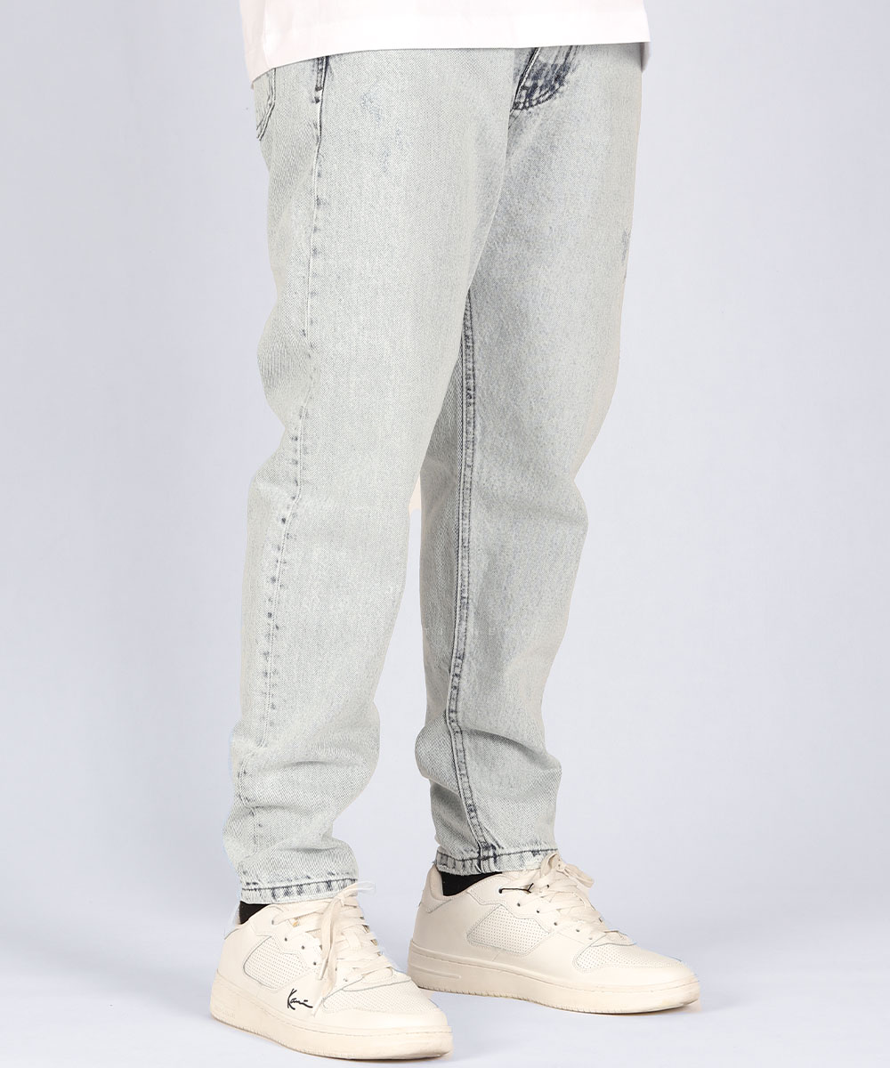         آبی یخی شلوار جین مام فیت 0310  - تصویر 6