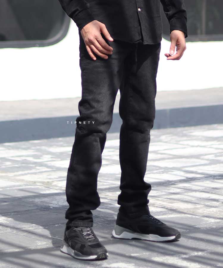                           مشکی کفش روزمره (کتانی) 7203  - تصویر 4