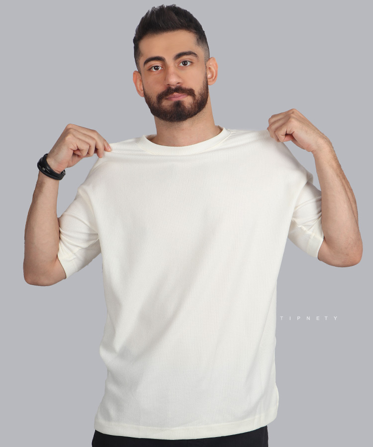 تیشرت لش سفید و مشکی برند مراکش 2010