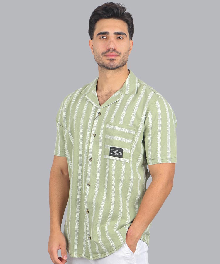                                                                                                                                                     طوسی لجنی زیتونی سبز خردلی سفید پیراهن لش 0683  - تصویر 3