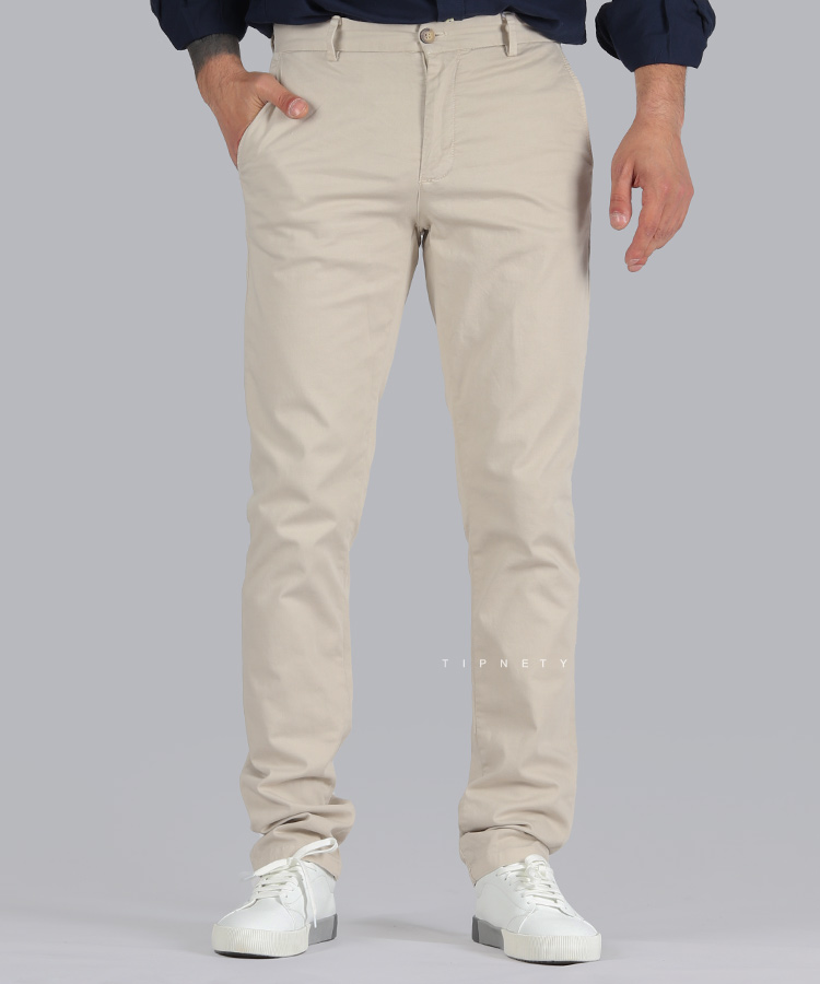 شلوار کتان مردانه راسته استخوانی 1011