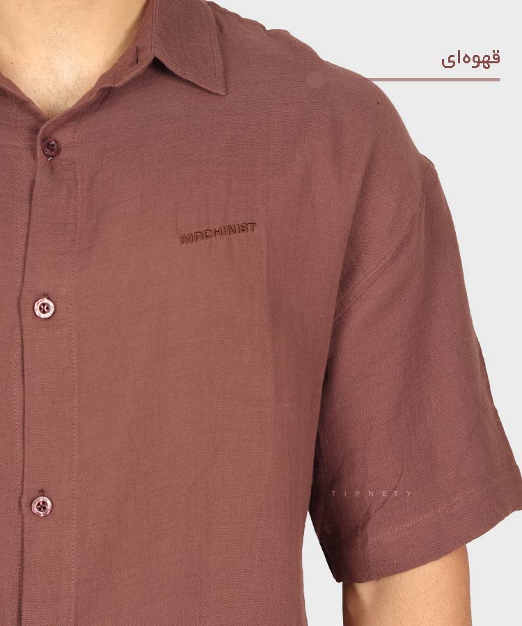                                                                       خاکی آبی قهوه ای کله غازی صدری مشکی پیراهن لش 0623  - تصویر 9