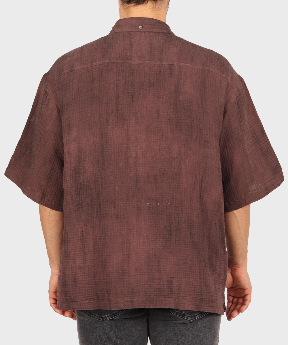                                     کرم خاکی آبی روشن سورمه ای قهوه ای مشکی لجنی پیراهن لش 2683  - تصویر 31