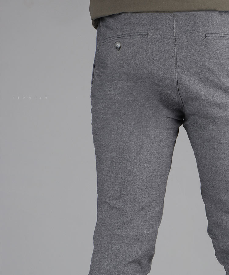 شلوار کتان اسپرت مردانه طوسی 3159