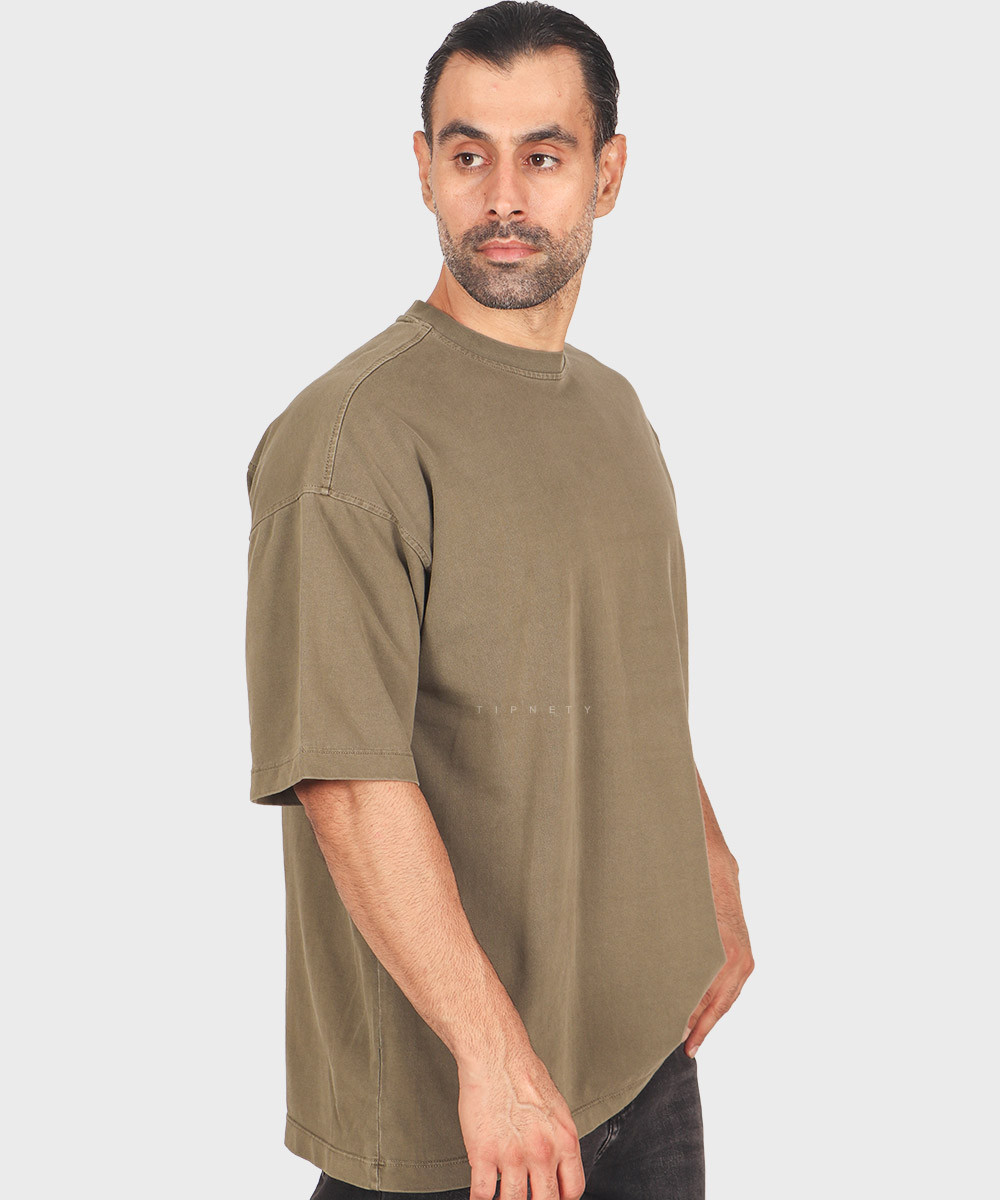             نفتی دودی شکلاتی لجنی آبی تیشرت لش 1761  - تصویر 18